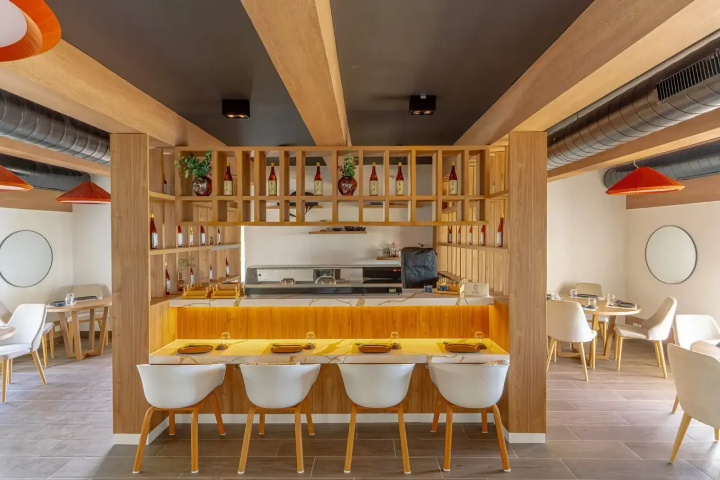Detalle del bar